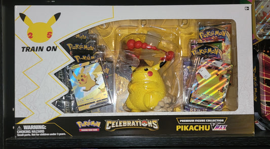 Pokemon Celebrations Special Collection Pikachu Figurine Box