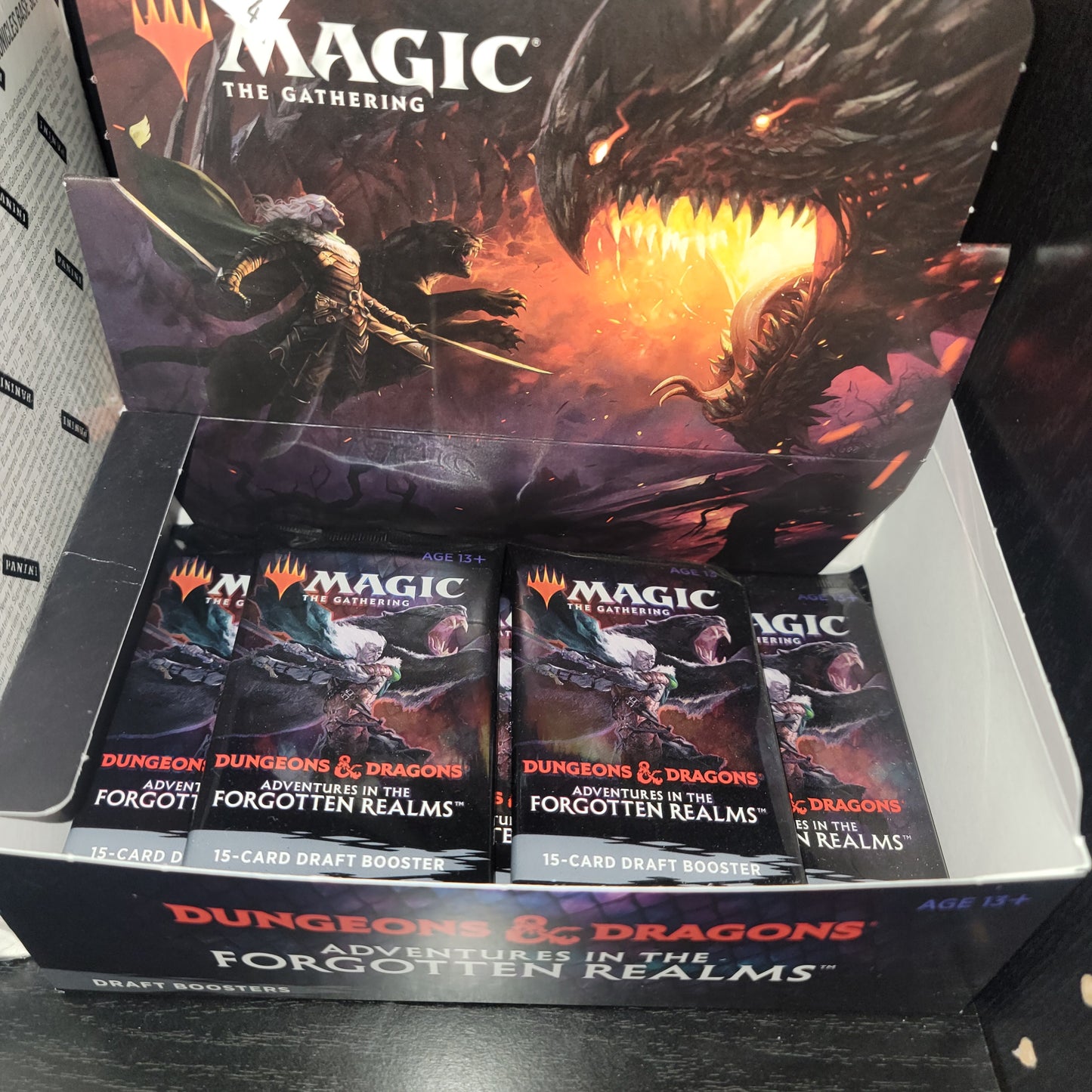 Magic the Gathering Dungeons and Dragons Draft Booster Single Pack