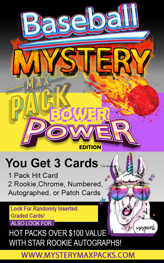Baseball Mystery Max Packs  Bower Power Edition