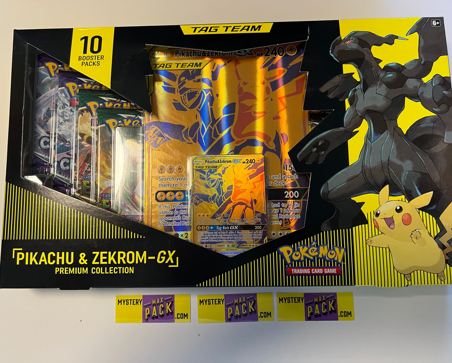 Pokémon Pikachu & Zekrom GX Premium Collection