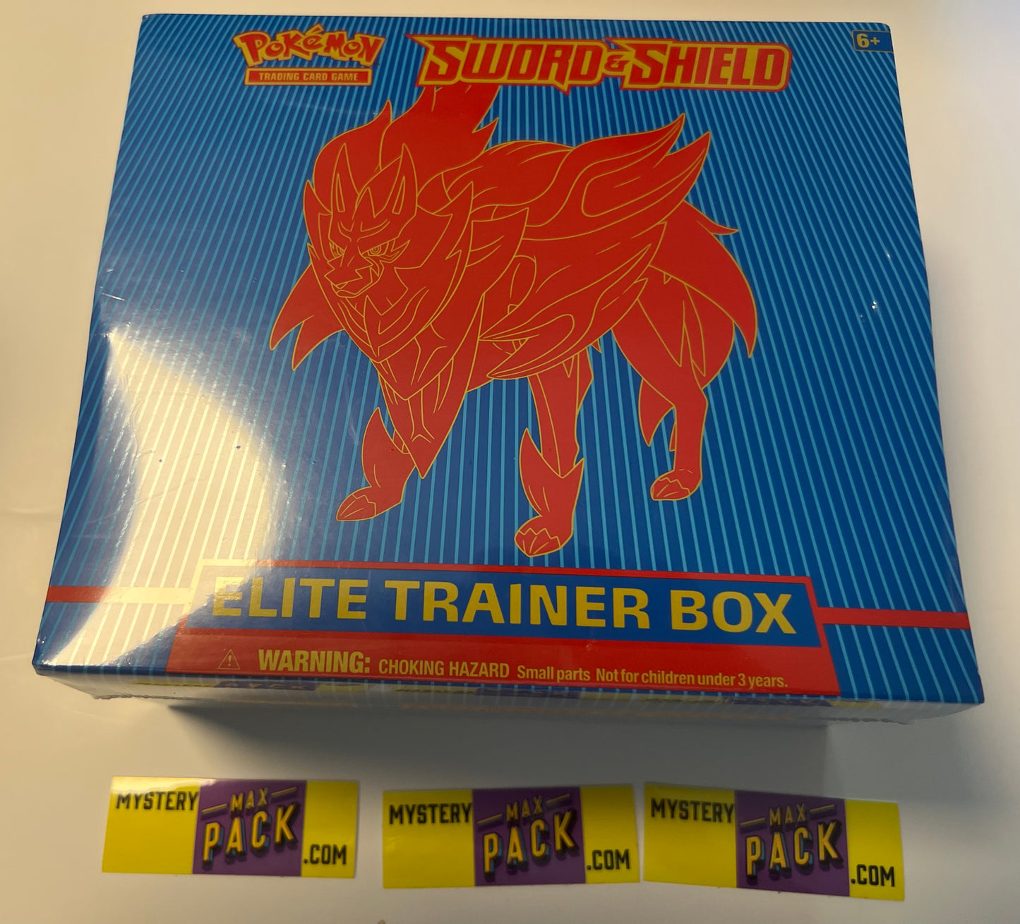 Pokémon Sword & Shield Base Set Zamazenta Elite Trainer Box